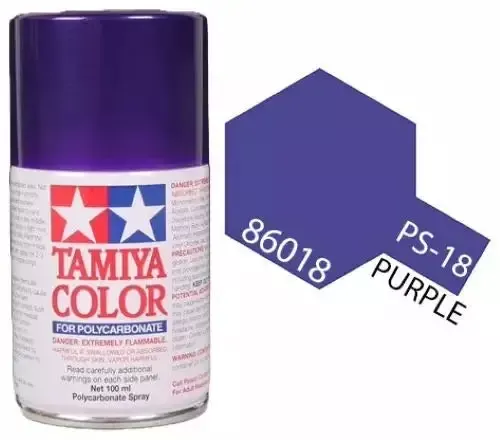 PS-18 Metallic Purple Paint, 100ml Spray Can