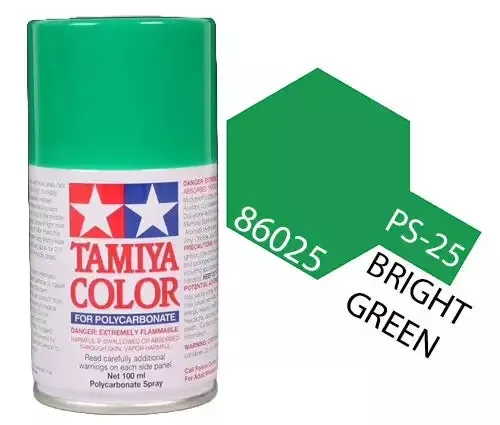 PS-25 Bright Green Paint, 100ml Spray Can