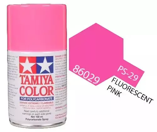 PS-29 Fluorescent Pink Paint, 100 ml Spray Can