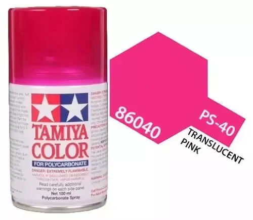 PS-40 Translucent Pink Paint, 100ml Spray Can