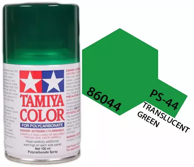 PS-44 Translucent Green Paint, 100ml Spray Can