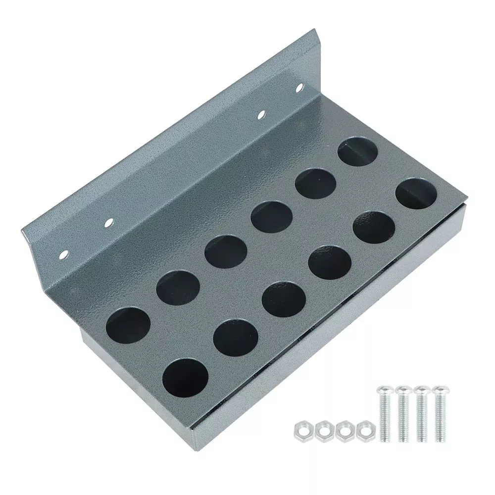 R8 Collets Rack 12 Holes with Screws and Nuts