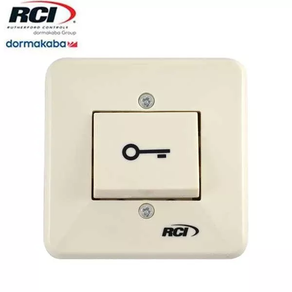 RCI - 909S-MA - Rocker Switch - Surface Mount - Momentary Switch Mode (SPDT) Rocker Switch- 10A at 250VAC - Beige finish