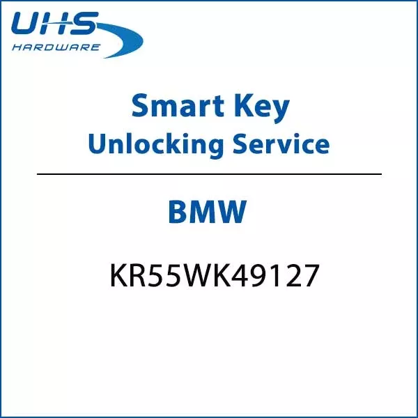 REMOTE KEY UNLOCKING SERVICE - BMWSmart Keys - FCC ID: KR55WK49127