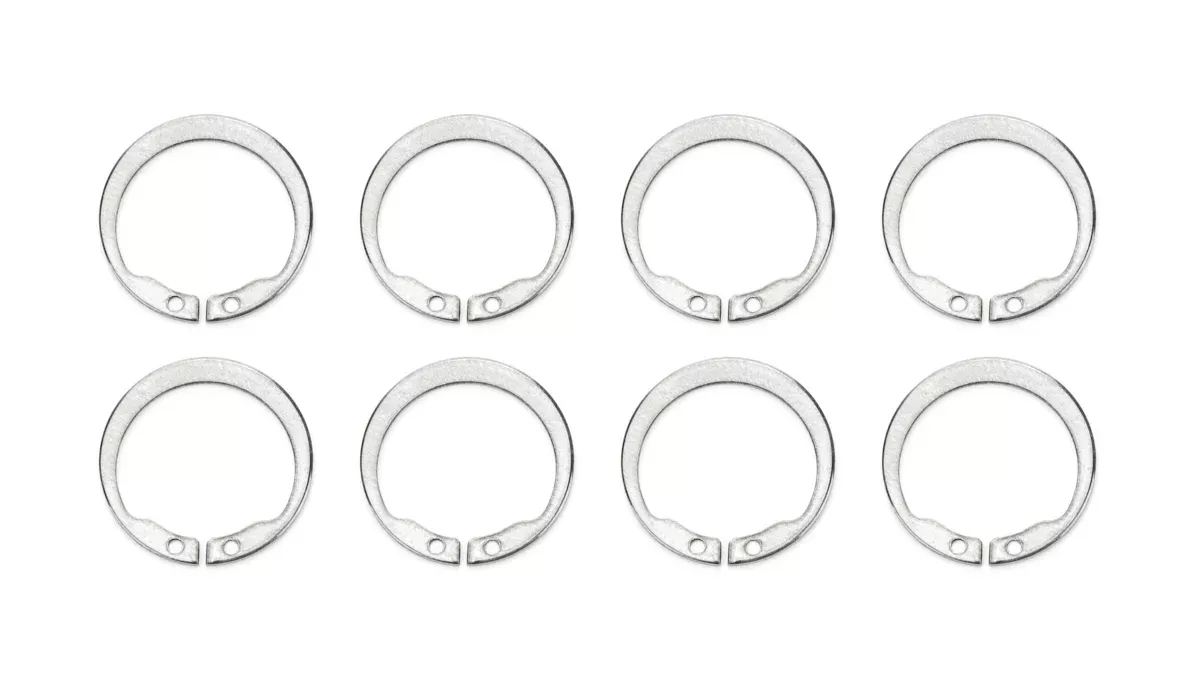 Retaining Rings8pk For 9/16 Shaft