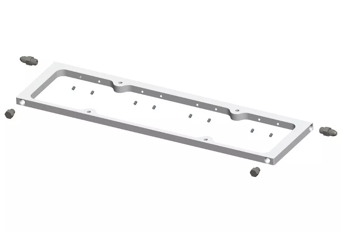 SBC Valve Cover Spacers w/Spring Oiling Rails