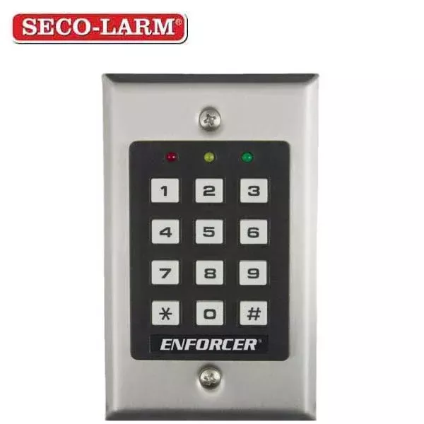 Seco-Larm- Access Control Digital Keypad - 1000 Users - Indoor