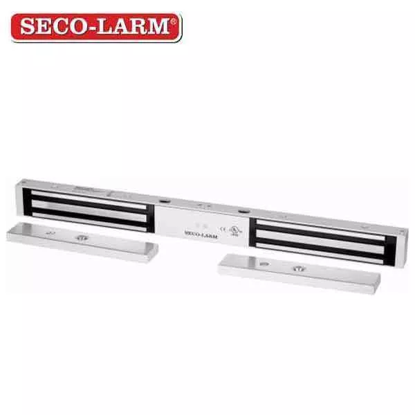 Seco-Larm - Double Door Maglock - 600 lb Holding Force per Door - UL Listed