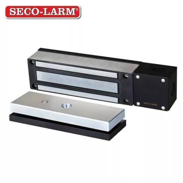 Seco-Larm - Outdoor Gate Maglock- 1200 lb Holding Force - Face Mount - Weldable - UL Listed