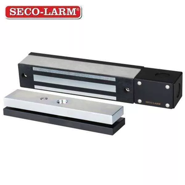 Seco-Larm - Outdoor Gate Maglock - 600 lb Holding Force - Face Mount - Weldable - UL Listed