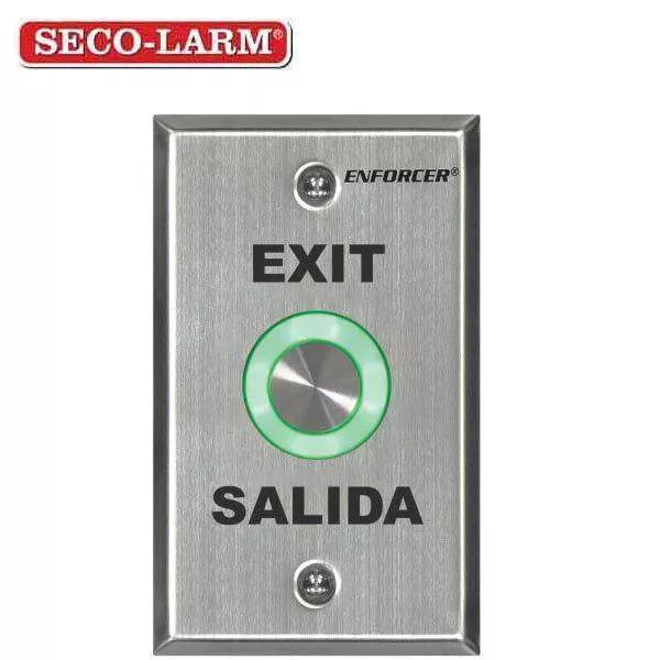 Seco-Larm - Piezoelectric Illuminated RTE Wall Plate w/ Timer - Single Gang