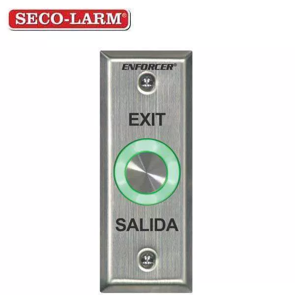 Seco-Larm - Piezoelectric Illuminated RTE Wall Plates w/ Timer & Pushbutton - Slimline