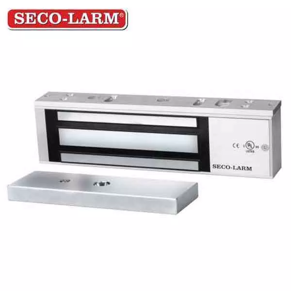 Seco-Larm - Single Door Maglock - 1200-lb Holding Force - UL Listed
