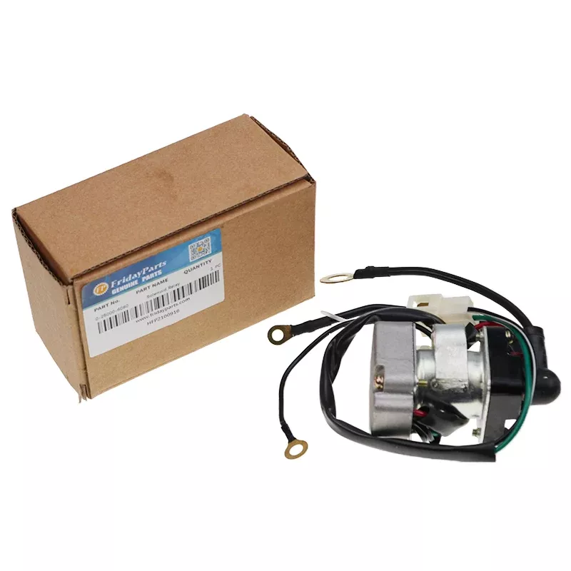 Solenoid Relay 24V 0-25000-6080 for Nikko Excavator SSNK9253 SSNK-9257