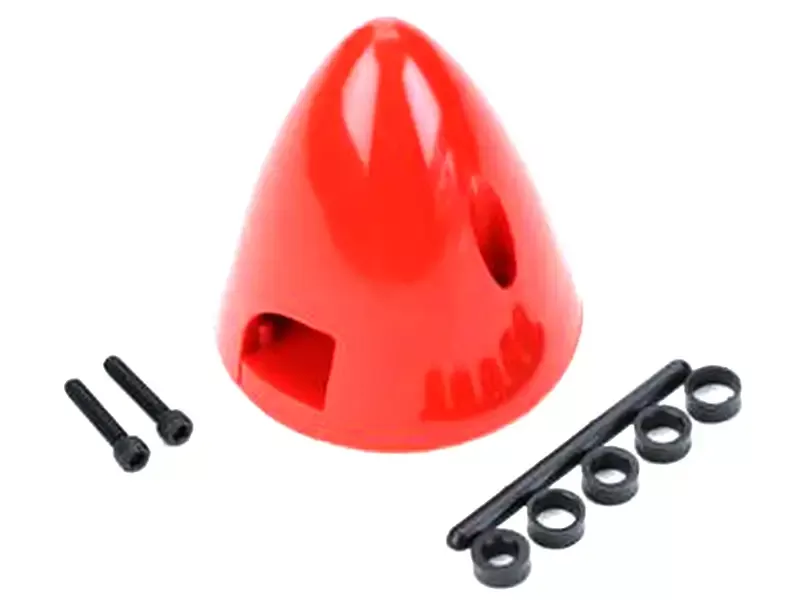 Spinner, 4 Pin, 2-1/4″, Red