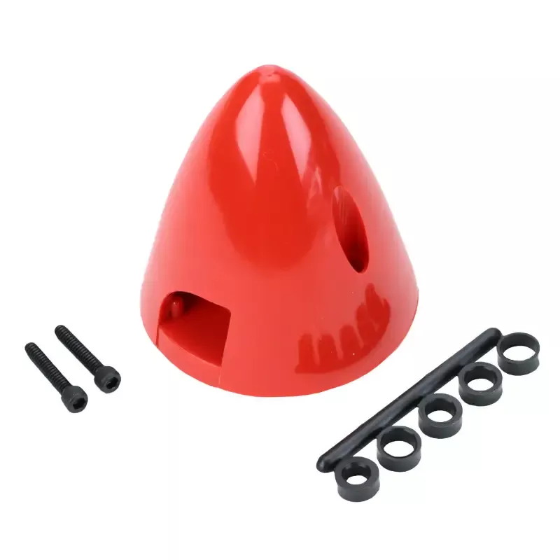 Spinner, 4 Pin, 2-3/4″, Red