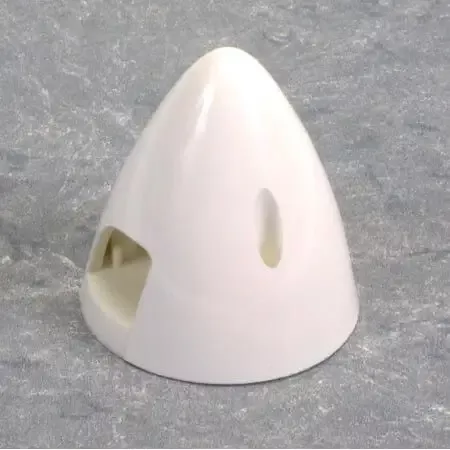 Spinner, 4 Pin, 2″, White