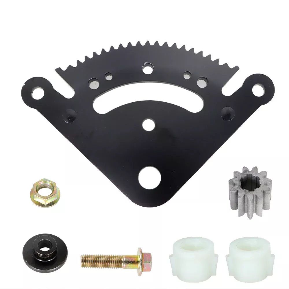 Steering Sector & Pinion Gear W/Bushings Replacement for John Deere 155C 190C