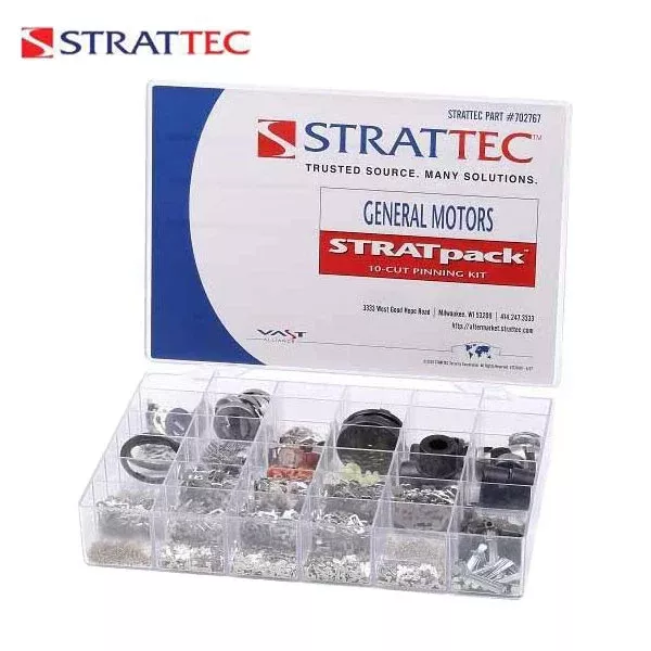 Strattec - 702767 - 1997-2009 GM - 10-Cut Tumbler Service Pinning Kit