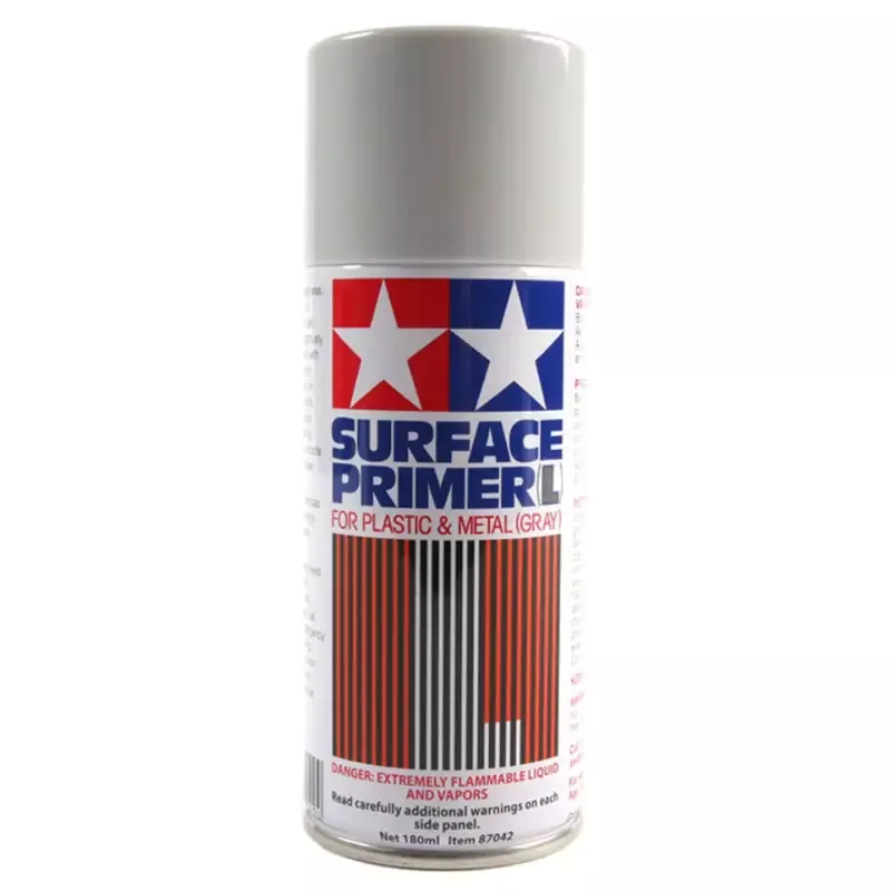 Surface Primer L Gray, 180ml Spray Can
