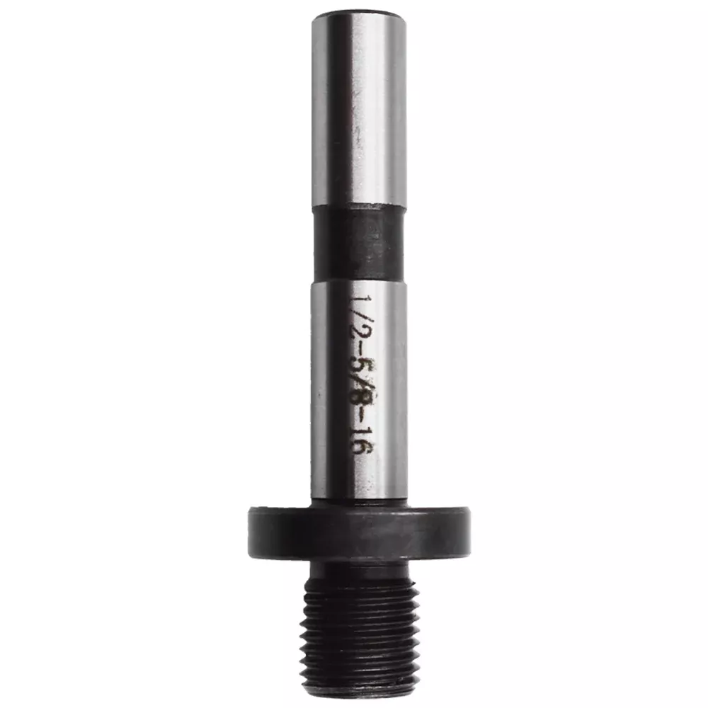 Threaded Drill Chuck Arbor 1/2" Straight to 5/8" - 16 Hardened Adapter New