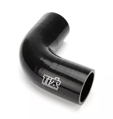 TI22 Performance - 90 Degree Bend 1-3/4in Silicon Hose Black