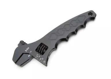 TI22 Performance - Adjustable Wrench AN Black Aluminum