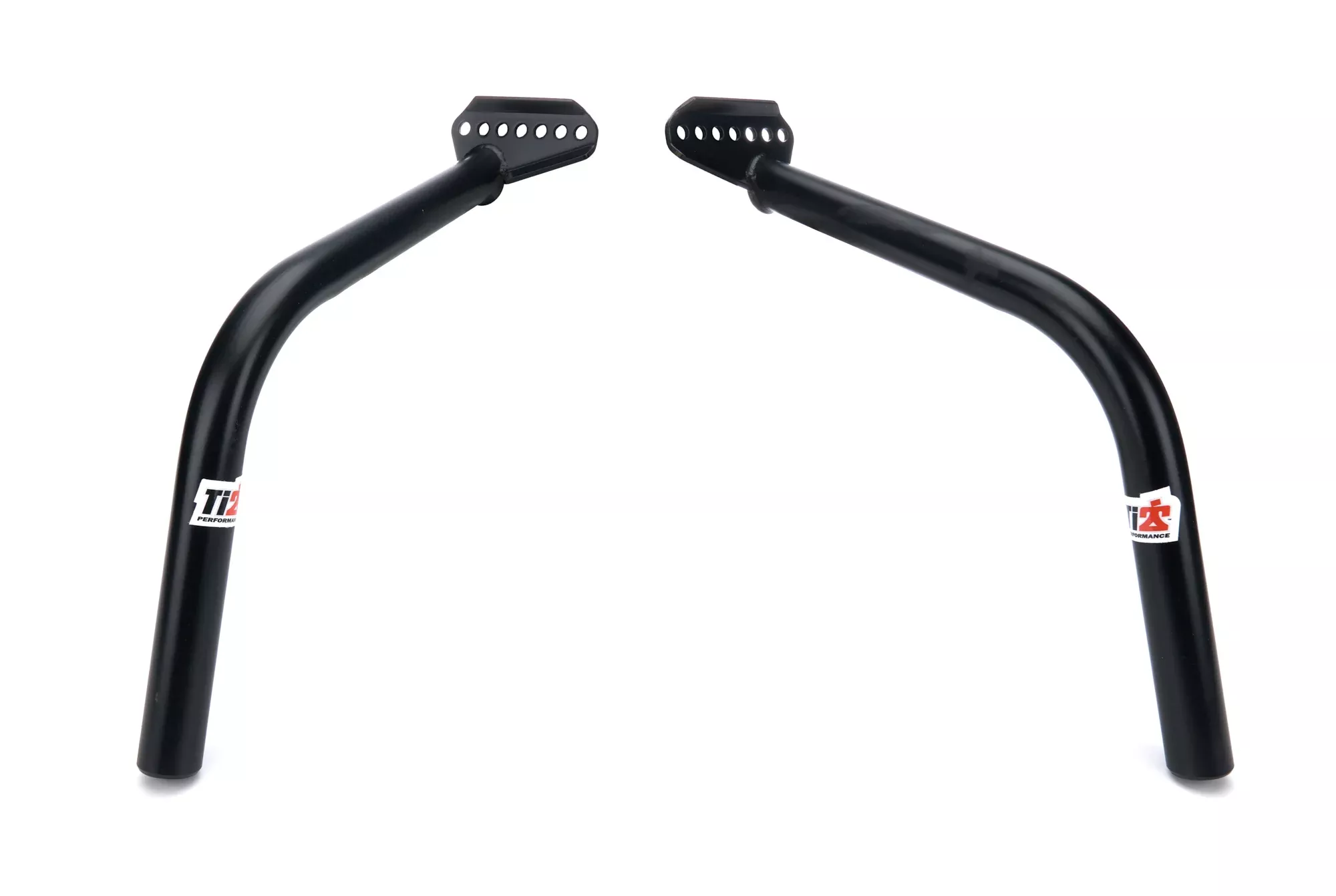 TI22 Performance - Front Wing Post Chassis to Side Board Pair Black