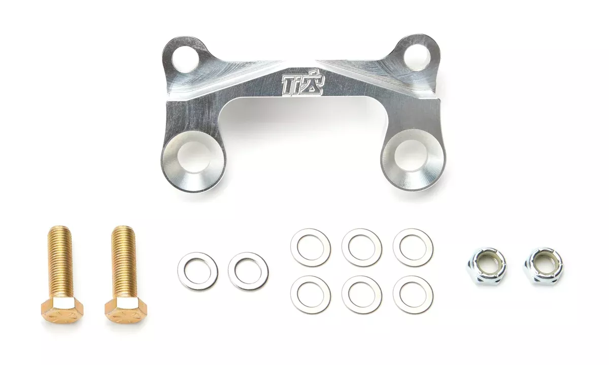 TI22 Performance - HD Brake Mount Front Clear For 10in Rotor