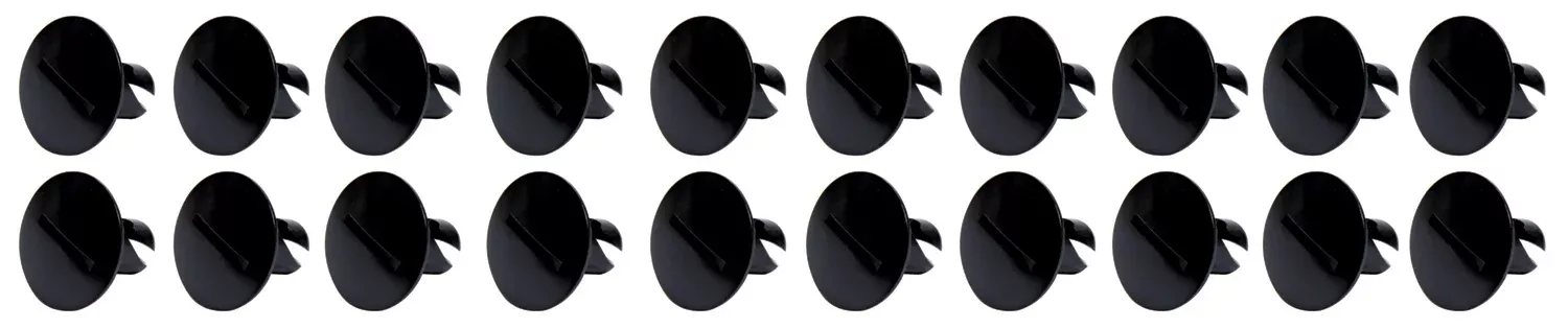 TI22 Performance - Large Head Dzus Buttons .500 Long 10 Pack Black