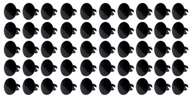 TI22 Performance - Large Head Dzus Buttons .500 Long 50 Pack Black
