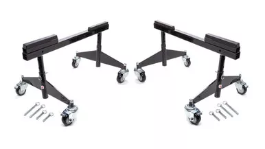 TI22 Performance - Rolling Chassis Stands Black