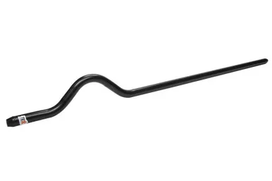 TI22 Performance - S-Bend Chromoly Steering Rod 49 in Black