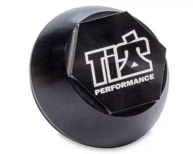 TI22 Performance - Screw In Dust Cap Black