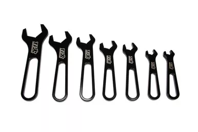 TI22 Performance - AN Wrench Set Aluminum -3 Through -16 Black