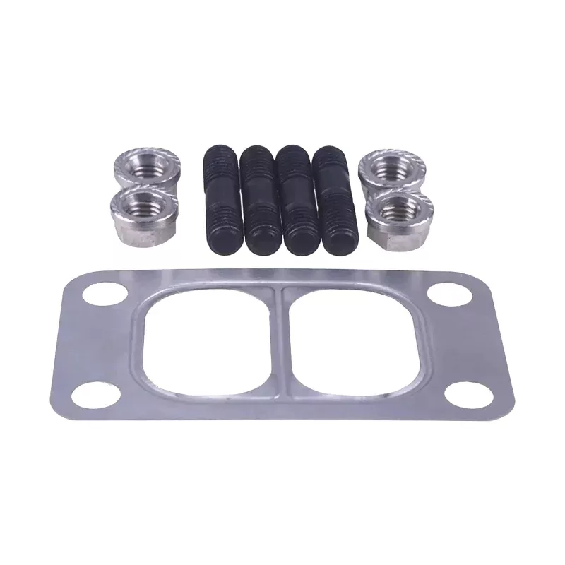 Turbo Mounting Studs Nuts With Gasket 3818823 3818824 3901356 for Cummins Engine 4B3.9 6B5.9 6C8.3 B3.3 B4.5 B5.9 B6.7 ISB5.9 ISC ISF2.8 ISL8.9 Dodge 89-07 5.9L