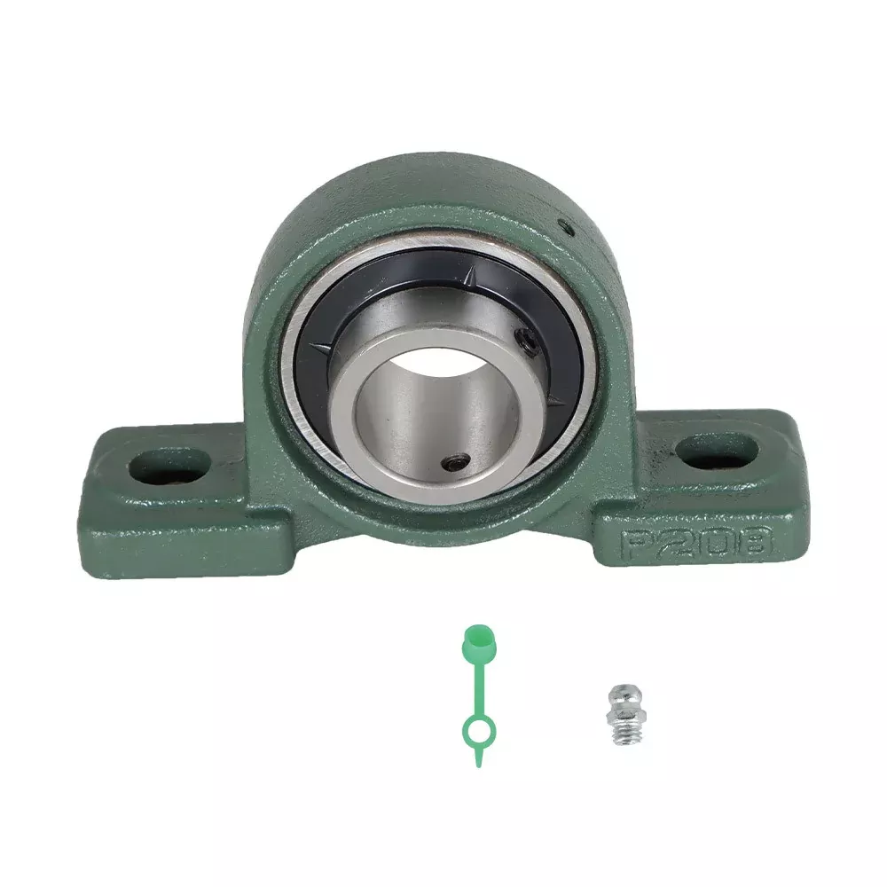 UCP208-24 Solid Base Pillow Block Bearing 1-1/2 Bore Self Aligning 2 Bolt, 2 PCS