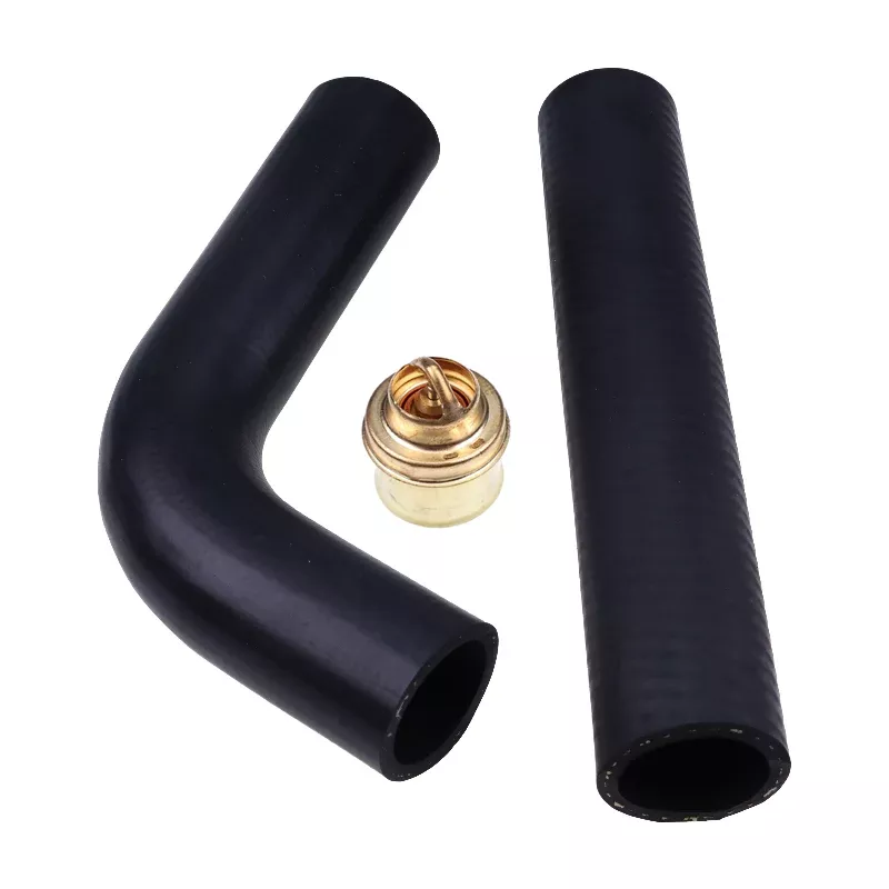Upper & Lower Radiator Hose Thermostat Kit 2N8260 312588 B2NN8575A for Ford New Holland Tractor 9N 8N 2N