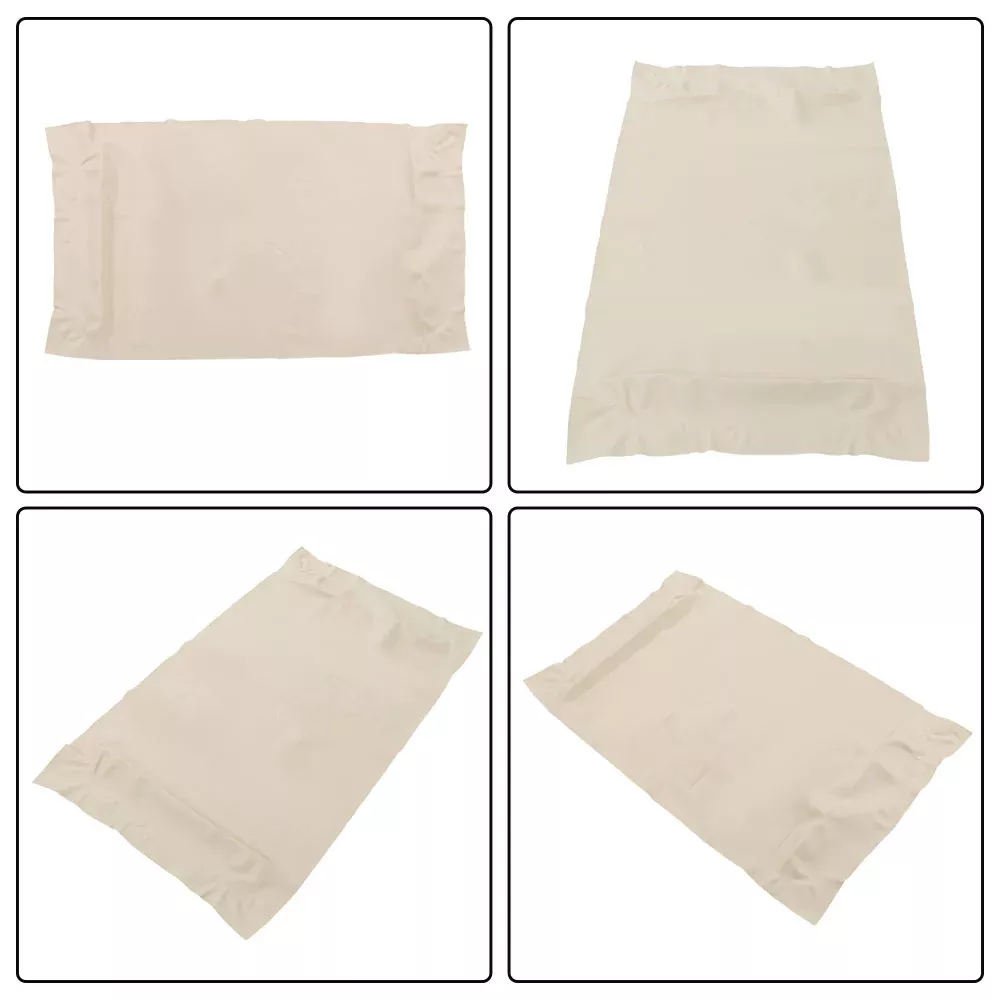 White Bottom&Backrest For Club Car Precedent Golf Cart Front Seat Cover