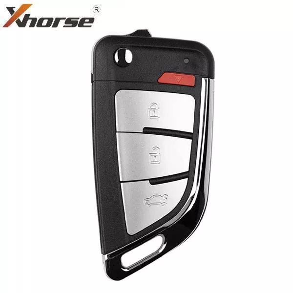 Xhorse - Knife Style / 4-Button Universal Remote Flip Key for VVDI Key Tool (Wired)
