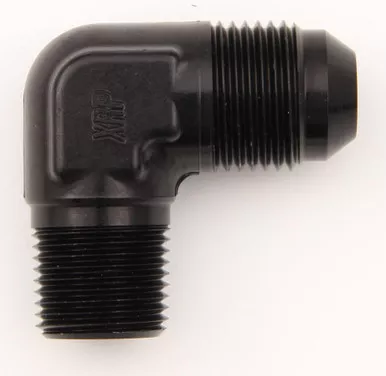 Xrp-Xtreme Racing Prod. Elbow 90 X #8 Flare X 1/2 Npt Black