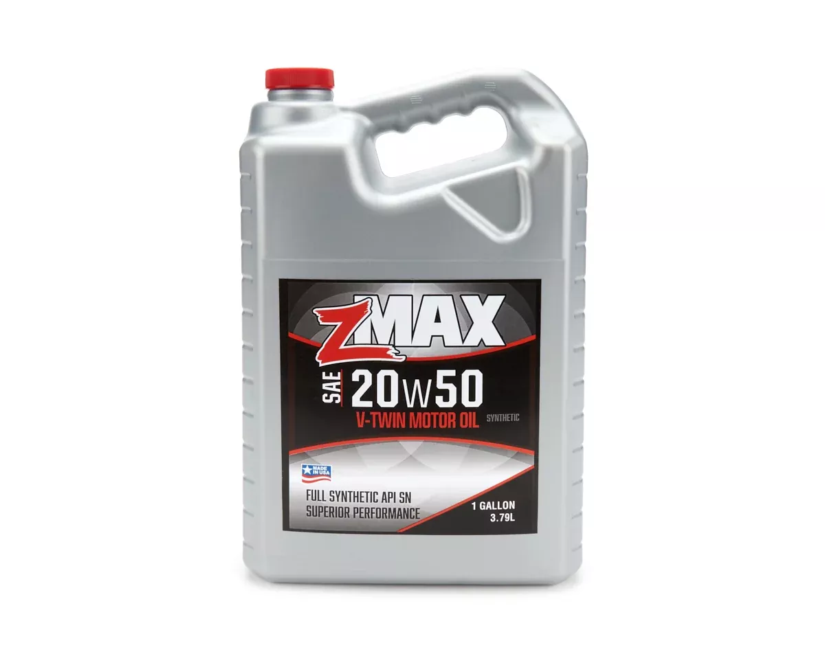 zMAX Micro-lubricant - V-Twin Oil 20w50 1 Gal. Jug
